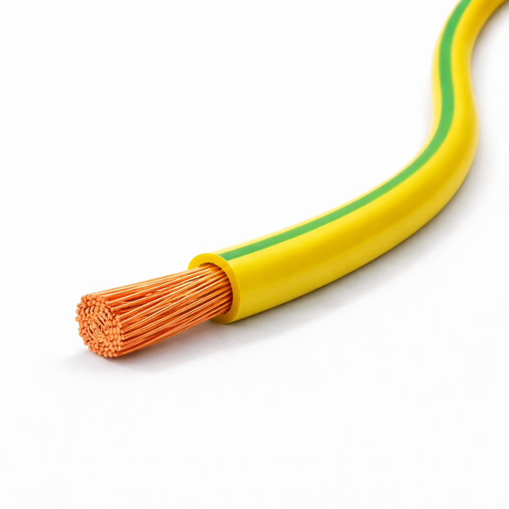 95 NYAF Sarı - Yeşil Pvc Enerji Kablo - Tümpa Elektrik